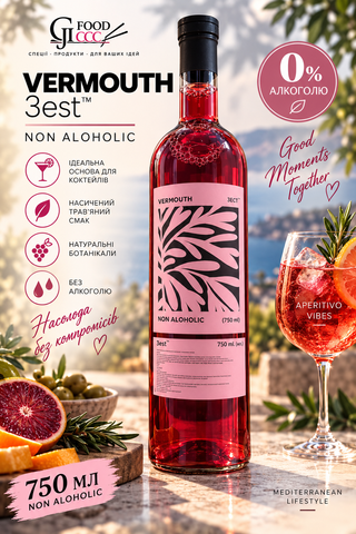 Безалкогольный вермут 3est Vermouth Non Alcoholic, 750 мл 3EST-VERMOUTH-750 фото