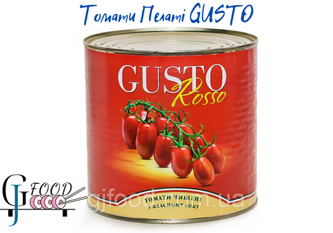 Томаты Пелати GUSTO консервированные 2500 грамм ЖБ 1877208914 фото