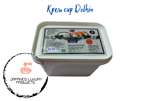 Крем сир для суші та десертів Dolphin 1000 грам 2037370454 фото